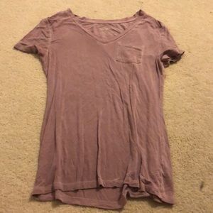 purple t-shirt